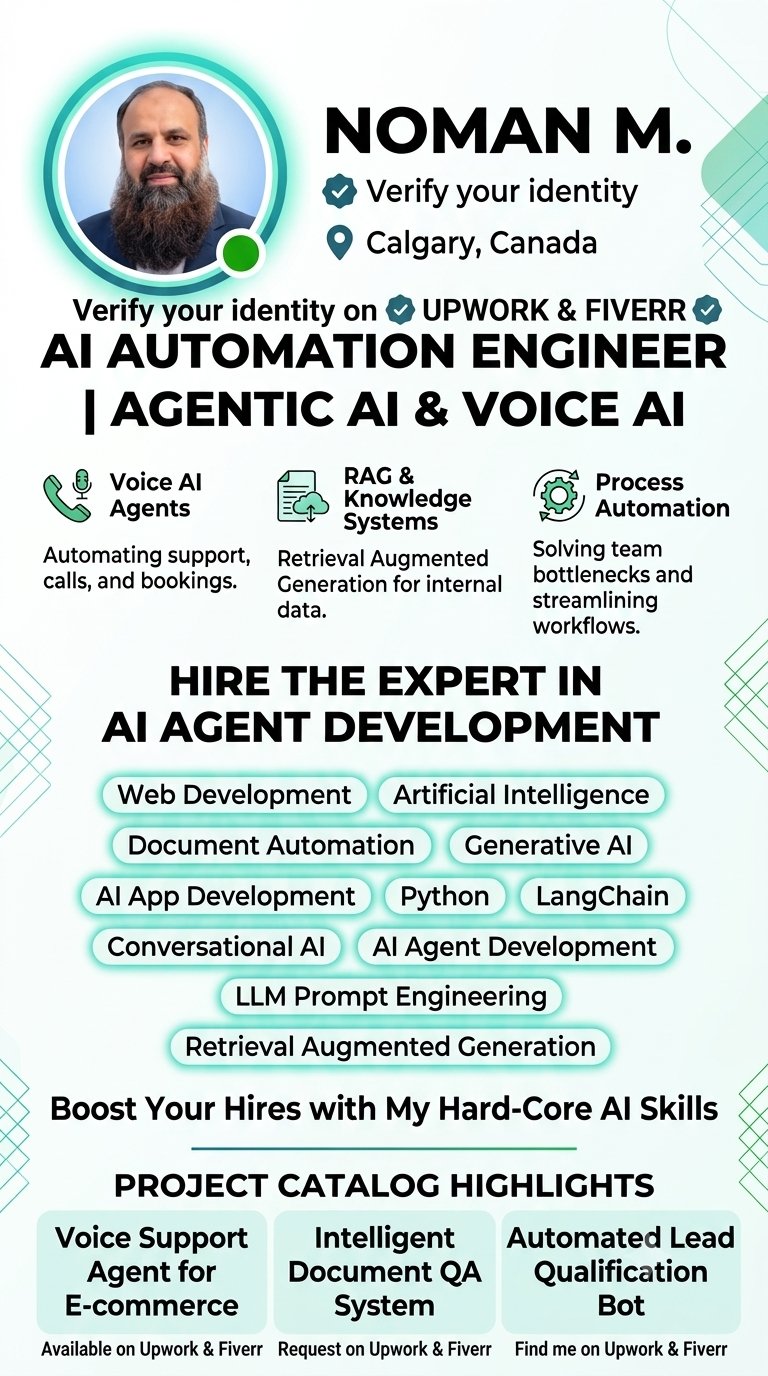 AI Automation Engineer poster